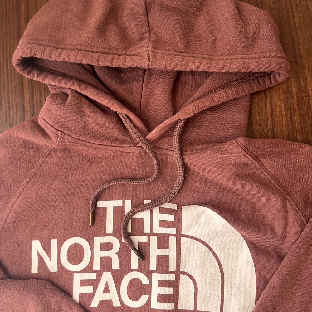 North Face Half Dome Women’s Dusty Rose Hoodie Size Small